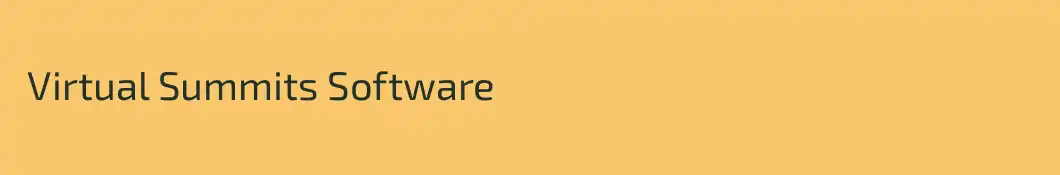  Virtual Summits Software 
